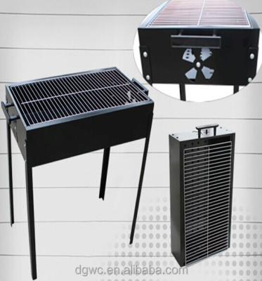 China Adjustable Height BBQ Charcoal Table Grill for sale