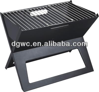 China Easily Assembled Portable Folding Picnic Time X-Grill Charcoal Grill with Carrying Case for sale