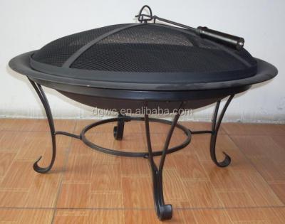 China Stored Outdoor Patio Fire Pit Copper Fire Bowl Table Firepit for sale