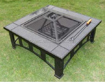 China 0.5mm steel with black top sale 32-36inch new metal supplier paint 2016China exterior fire pit with cover for sale