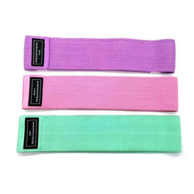 China Factory Good Quality High Elastic Elastic Bands Directly Forming Resistance Loop Band Ring Shape For Exercise Legs Arms Hip Belt for sale