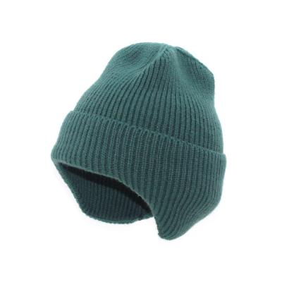 China New design 100% JOINT acrylic beanie/cute earflap beanie beanie/custom winter green for sale