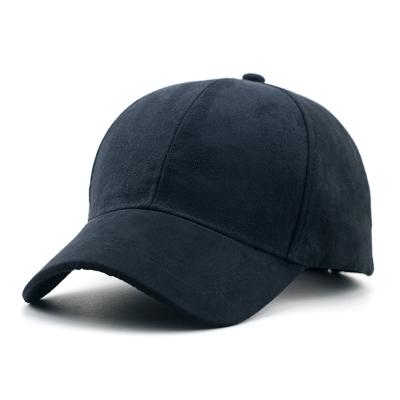 China JOINT New Style Caps Custom Hats Cap Embroidered Suede Baseball Cap for sale