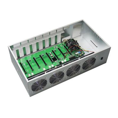 China With Fan 65mm Motherboard Metal Computer PC Case System Spacer Box With Power Supply for sale