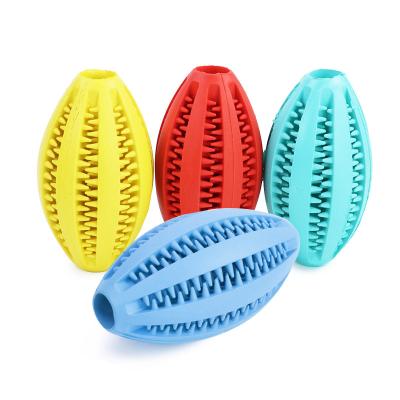 China Viable Large Pet Toy Rubber Ball For Training Slow Feeding Dog Tooth Cleaning for sale