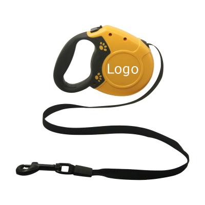 China 5m/8m Long Strong Durable Nylon Stored Large Dog Pet Retractable Automatic Extending Walking Leash For Large Dogs for sale