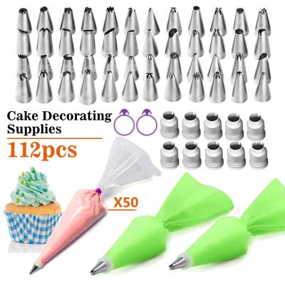 China Sustainable 106 112 127 164 Pcs Complete Cake Baking Supplies Decorating Baking Kit for sale