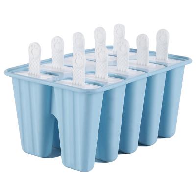 China 12 10 6 4 Pcs Viable Customized Packing Silicone Ice Popsicle Pop Maker Mold for sale