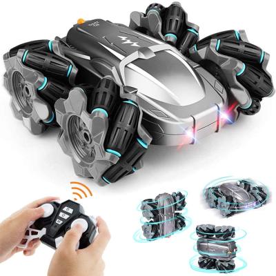 China High Speed ​​Off Road RC Model Double Sided Rotating Vehicles For Kids RC Car Toy for sale