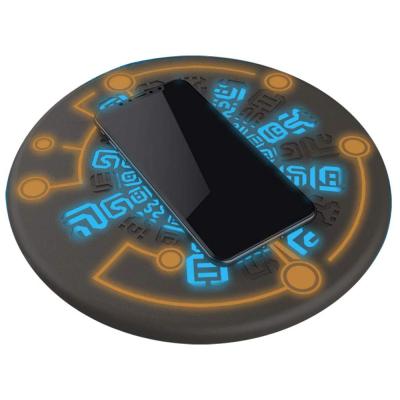 China Zelda Radio Charger Sheikah Slate Phone Charger Circle Fast Charging Magic 10W Qi Charger Certified Cable Zelda Radio Charger For iPhone Smart Phone for sale