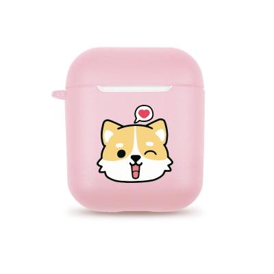 China Easy Portable Waterproof Shockproof For Airpods 2 Case Silicone Cartoon Cover Lovely For 2nd Gen Case Cute Earphone 3D Airpods Earphone Case For Earpods Gift for sale