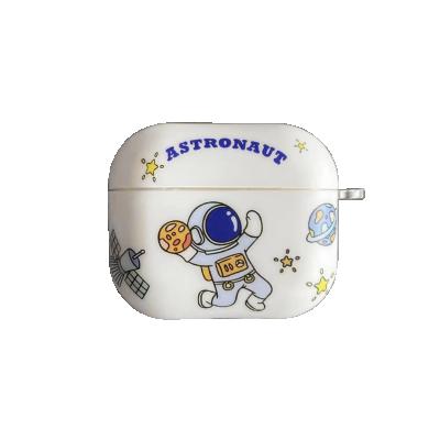 China 2021 Pro Cases For Earphone Stylish Astronaut Cartoon Protective Skin 3 Case Soft Design Shockproof Easy Shockproof Portable Waterproof Silicone For Earphone 2 Case for sale