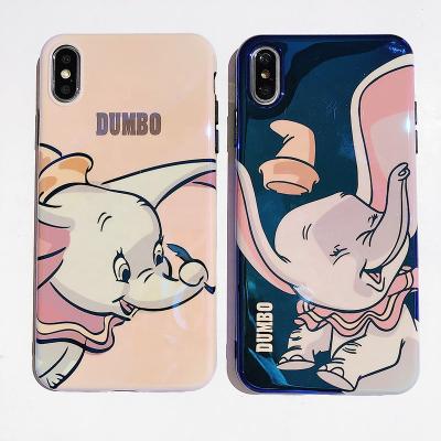 China Four Corner Protect Blue Light Shockproof Phone Case For iPhone 11 XS MAX Cartoon Phone Cover With Wrist Strap TPU Silicone Gel Phone Case For iPhone XR XS for sale