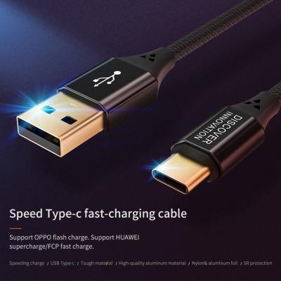 China 5A Fast Charging USB To Type C Usb Cable NILLKIN Type C Cable 5A 40W Fast Nylon Type C Cable For Huawei OPPO For Samsung S10 S10 Plus S10e S9 For Xiaomi MI 8 MI 9 SE for sale