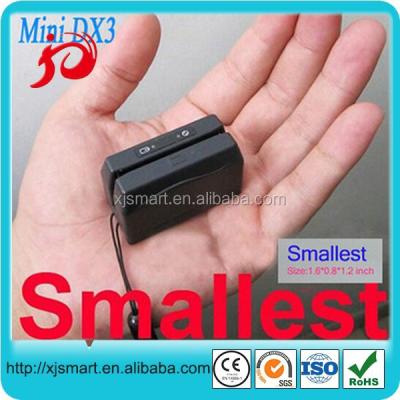 China 0.76mm Thickness Smart Card Reader with USB Interface 90mm x 27mm x 28mm for sale