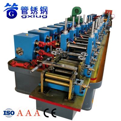 China CR ERW Carbon Steel Pipe Welding Machine Decorative Tube Cold Rolled Tube Mill for sale