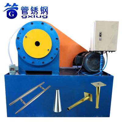 China GXG-32 Pipe Stainless Steel Tube End Decorative Cone Shape Forming Machine Pipe Tapering Machine for sale