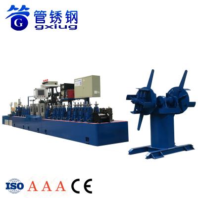 China Potable Decorative Welded Pipes SS/CS/GI Pipe Making Machine Tube Mill for sale