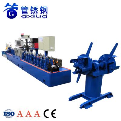 China Decorative Stainless Steel Tube Mill Pipe Machinery Equipment Manufacturer for sale