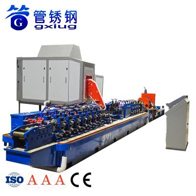 China High Speed ​​Decorative Tube Precision Carbon Steel Galvanized Pipe Production Line for sale