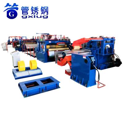 China energy & GXG-850 Stainless Steel Strip Coil Mining Slitting Machine for sale