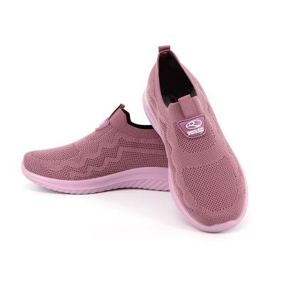 China EVA High Quality Warm Lady's Breathable Lightweight Fly Woven Running Shoes for sale