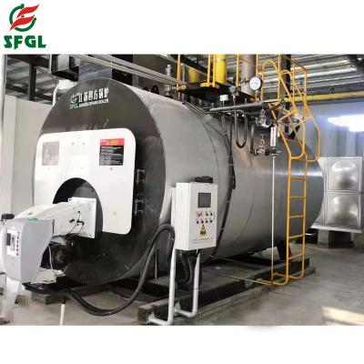 China High Effenciency WNSL10.5MW Oil Fired Gas Hot Water Boiler for Heating, Schools, Mining, Farms, Clothing for sale