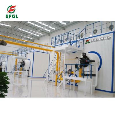 China Customization horizontal oil supply factory gas fired hot water boiler for restaurants food industry for sale