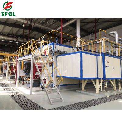 China Horizontal Intelligent Adjustable Long Lifespan Oil Gas Fired Steam Boiler For Printing Shops for sale