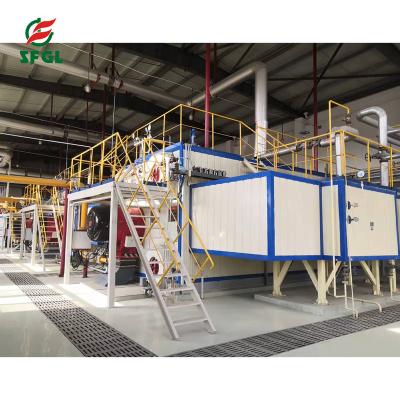 China SZS 14MW horizontal oil gas fired hot water boiler for restaurants, food industry, heating, mining for sale