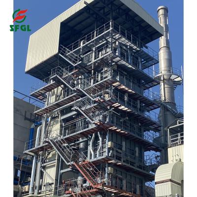 China High Effenciency DHX 35t/h Circulation Fluidized Bed Boiler For Food Industry, Papermaking, Heating, Mining for sale