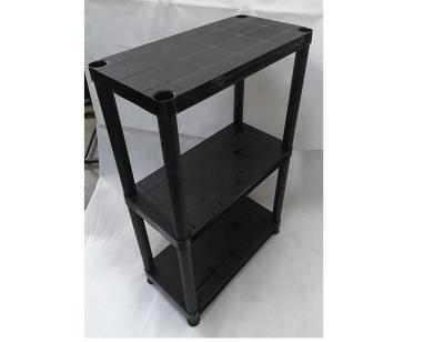 China Suitable for outside 24*12*35 inch plastic shelf 3 tier for sale