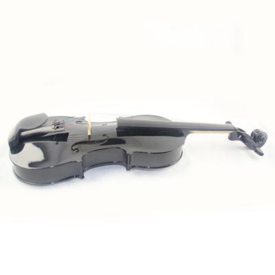 China Manufacturer Flawless Wholesale Plywood Chicken Black Wood Parts Plywood Student Violin for sale