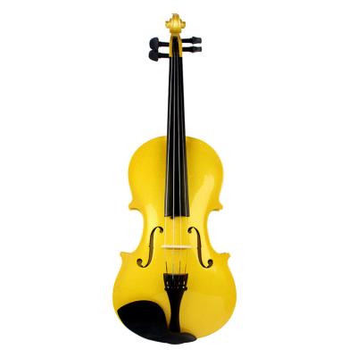 China Flawless high-grade wood maple chicken plywood handmade violin back for beginner and kids for sale