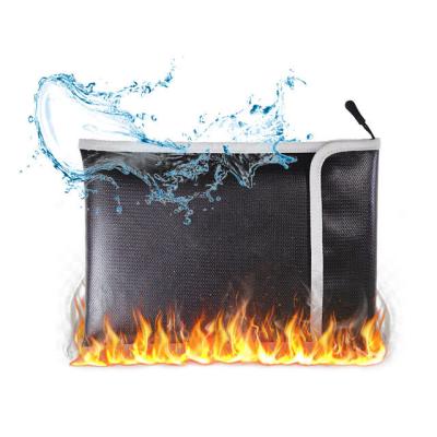 China Factory Custom Fire Retardant Bag 3 Sets Waterproof Fireproof Safe Document Bag Eco - Friendly For Documents for sale