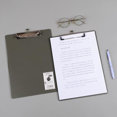 China Eco-Friendly Eco-Friendly Plastic Clipboard Custom A4 Clip For Clipboard For Office School Home Essay for sale