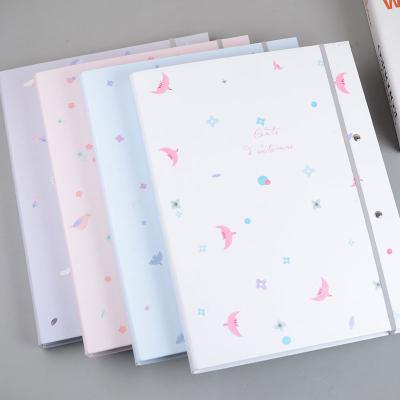 China Eco-friendly A4 Size Pocket Cardboard Printing Folder Recycled Paper File Folder for sale