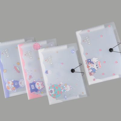 China Eco-friendly Wholesale Plastic Folder Bag A4 Document File Bag Expanding Office Folder 8 Pockets for sale