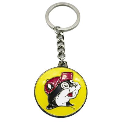 China Custom Key Chain Key Ring Customized Logo Shape Cute Personalized Metal Promotion Souvenir for sale