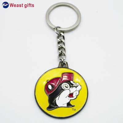 China Free Gifts Item Factory Price Europe Design Factory Expert Custom Hello Kitty Key Pendant Metal Keychain for sale