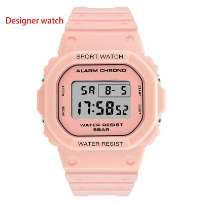 China Chronograph New designer watches famous brands Square Multifunction Electronic Watch Sports Watch Waterproof Luminous for sale