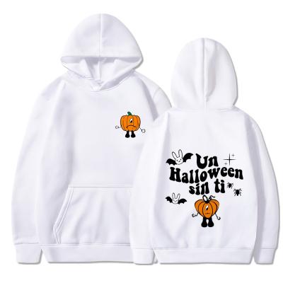 China Anti-pilling High Quality Fashion Unisex Casual Long Sleeve Cartoon Bad Bunny Hoodie Sweatshirts Women Men Plus Size Bad Bunny Hoodies for sale