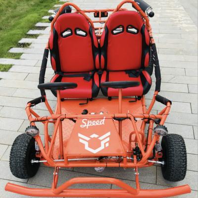 China Metal+Plastic Sun gokart mini drift off road buggy 48v 500W go kart buggy 2 cross seater for parents and kids for sale