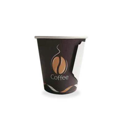 China Beverage Disposable Use And With Handle Style Paper Cup With Handle for sale