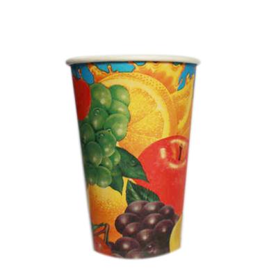 China Best Selling Custom 12oz16oz Double Wall Disposable Cold Drink Juice Cup for sale