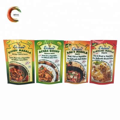 China Customized Moisture Proof Aluminum Plastic Holder Pouch For Sauce Packaging for sale