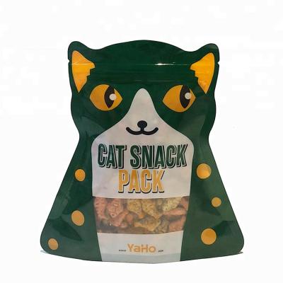 China Customized Moisture Proof Stand Up Animal Feed Cat Pet Food Packaging Bag For Sale for sale