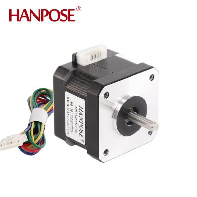 China nema17 stepper motor 17HS3430S 2 phase motor 0.4A 42*34mm cnc linear axis motor for 3D printer accessories 42*42*34mm for sale