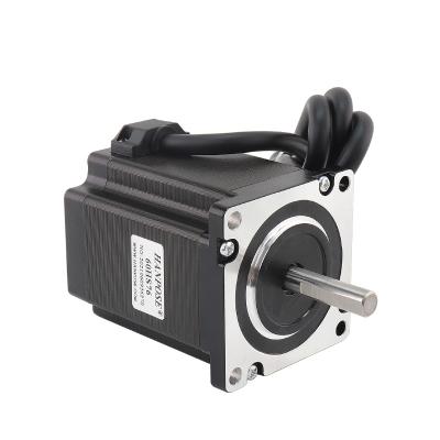 China 60 Step Motor 24V 1.8 2.3N.M 4.0A Degree 4 Lead For CNC Worm Wheel Edging Machine Nema24 Stepper Motor 60HS76 Motor 60*60*76mm for sale