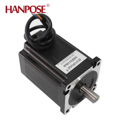 China Nema34 Stepper Motor 86*86*118mm (34HS11860) 6.0A for CNC Engraving Machine High Torque NEMA 34 Stepper Motor 86*86*118mm for sale